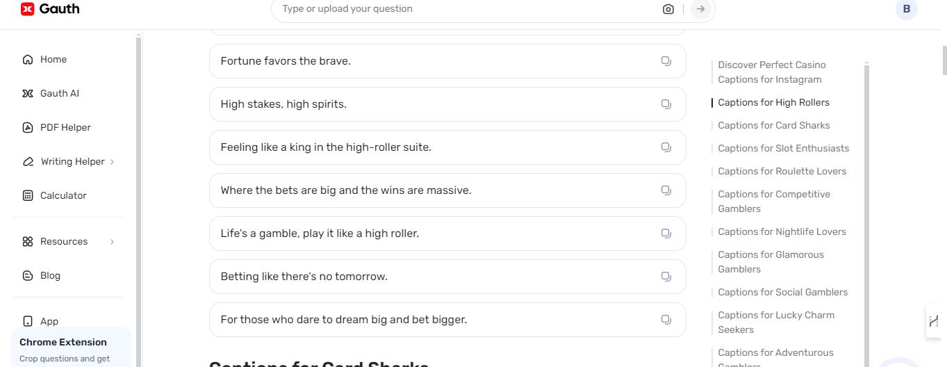 Winning Words: Crafting the Perfect Casino Instagram Captions for Maximum Impact